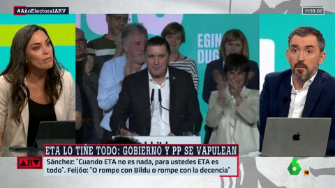 (17-05-23) Ignacio Escolar, tajante: "Es bastante ridículo que se culpe al PSOE de lo que hace Bildu"