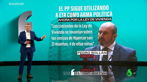 (17-05-23) Pedro Rollán (PP), al PSOE: "La ley de vivienda se levanta sobre las cenizas del atentado de Hipercor"