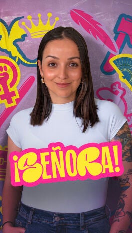 Póster de ¡señora! · Rosa Montero