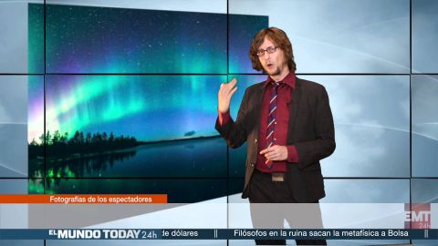 Previsión del tiempo: Auroras boreales en los paises nórdicos