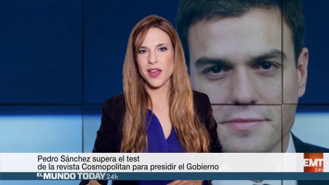 Pedro Sánchez supera el test de la revista Cosmopolitan para ser presidente
