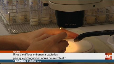 Unos científicos entrenan a bacterias para que protagonicen obras de microteatro