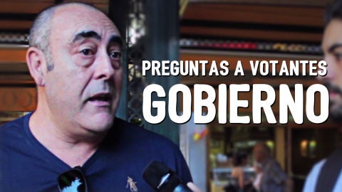 Preguntas a votantes: Gobierno
