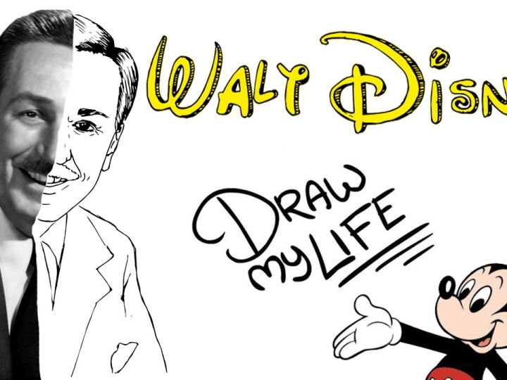 Tik Tak Draw - WALT DISNEY | Draw My Life