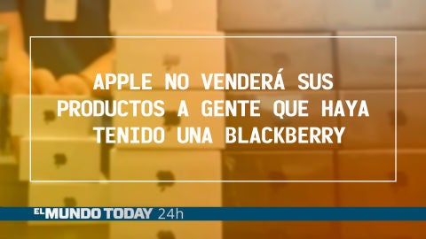 Apple no venderá sus productos a gente que haya tenido una Blackberry