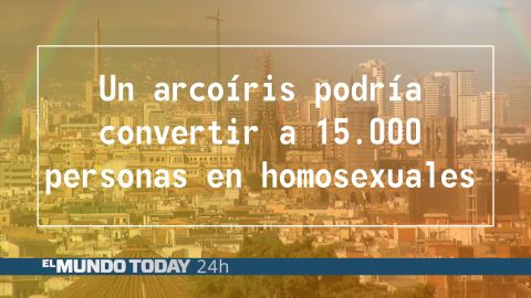 Un arcoíris podría convertir a 15.000 personas en homosexuales