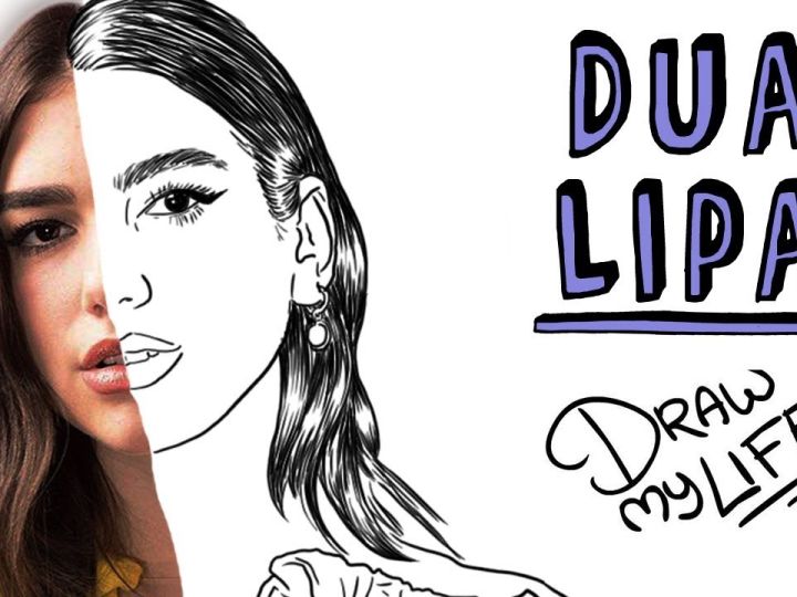 Tik Tak Draw - DUA LIPA | Draw My Life