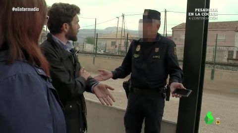 (23-05-18) La Policía interrumpió a Gonzo en su reportaje sobre el soterramiento del AVE en Murcia: "¿Que nos hemos resistido? Esto no me ha pasado en la vida"