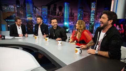 Luis Fonsi, Pablo López, Paulina Rubio y Antonio Orozco