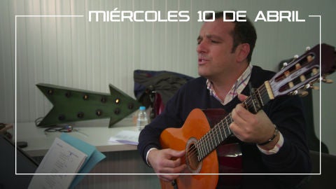 Javi Moya ensaya con su vocal coach las canciones de La Final de 'La Voz'