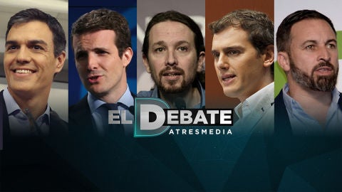 Así será 'El Debate' de Atresmedia: con atriles y sin cronómetro