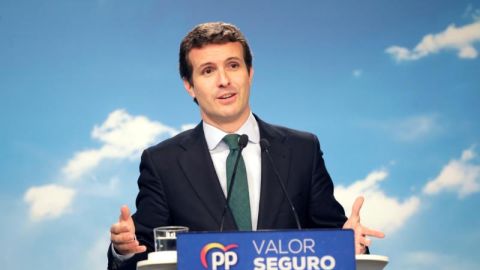 Pablo Casado defiende la campaña de las elecciones generales y recalca que tiene "mandato para cuatro años"
