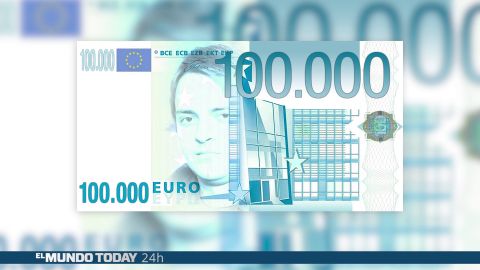 Un trabajador de la Fábrica Nacional de Moneda y Timbre imprime billetes de cien mil euros para irse antes a casa