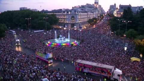 43 carrozas desfilarán en la cabalgata del Orgullo Gay de Madrid 2019
