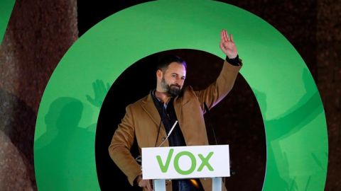 Santiago Abascal cierra la campaña de las elecciones generales 2019 pidiendo el voto a derecha e izquierda