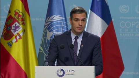 Pedro Sánchez reclama "ambición" en la Cumbre del Clima: "Hay que ir más lejos y más rápido"