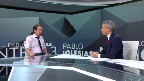 Entrevista a Pablo Iglesias por Vicente Vallés