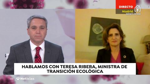 (19-03-20) Teresa Ribera: "Todavía estamos en una fase complicada, va a ser muy importante la resistencia emocional y física"