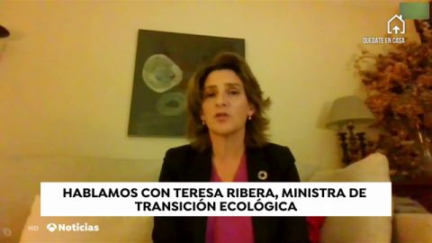 Teresa Ribera: "Todavía estamos en una fase complicada, va a ser muy importante la resistencia emocional y física"