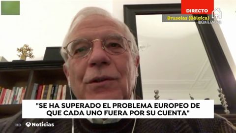 Josep Borrell: "Hace falta que el Estado ahora con deuda pública intervenga para salvar empresas"