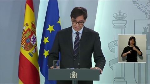 Salvador Illa anuncia que España ha comprado a China material por importe de 432 millones de euros