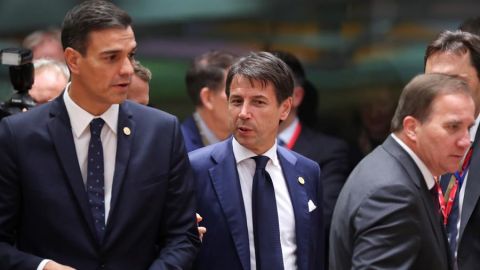 Sánchez y Conte rechazan la propuesta de Bruselas y dan un ultimátum para alcanzar un pacto sobre coronavirus