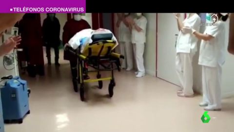 La bonita despedida a una anciana de 101 años que consiguió superar el coronavirus
