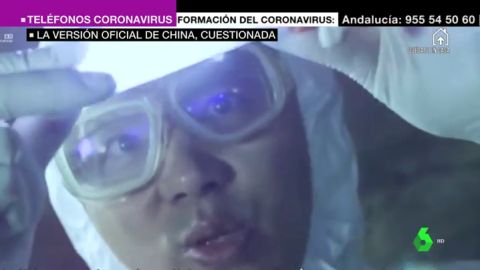 Las imágenes de un investigador del laboratorio de Wuhan experimentando con murciélagos en 2017 avivan la polémica sobre el origen del coronavirus