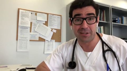  Iván Moreno, médico en el hospital de Valencia: "En otoño, esta película va a ser completamente diferente"