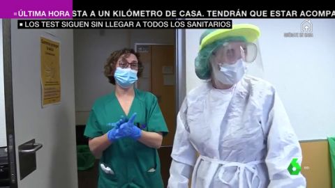 Sanitarios de la Comunidad de Madrid denuncian la falta de test al personal: "Es tremendo que no sepamos si contagiamos o no"