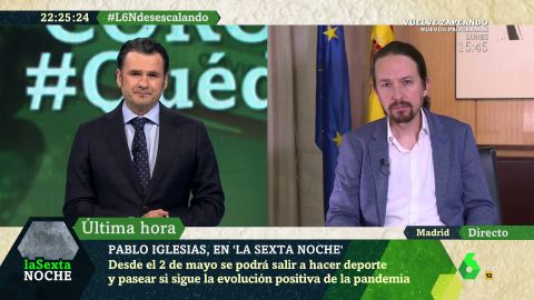 (25-04-20) Pablo Iglesias, Javier Maroto, Mercedes Milá, Chicote y Arturo Valls