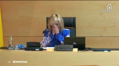 Las lágrimas de Verónica Casado, consejera de Castilla y León, al recordar a los sanitarios fallecidos por coronavirus