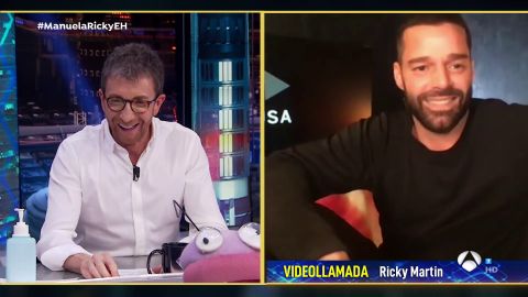 Ricky Martin y Manuela Velasco