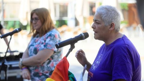 "No a la exclusión de las mujeres trans del feminismo": la demanda lanzada por colectivos LGTBI en un acto en Madrid