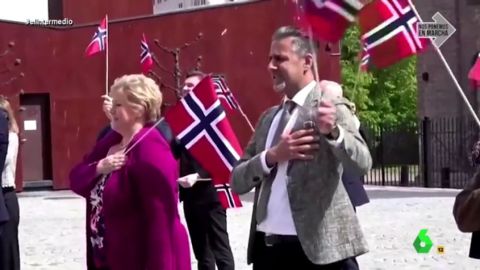 (03-08-20) La coreografía del Gobierno noruego para animar a su país: "¡Vamos Erna, sal a bailar!"