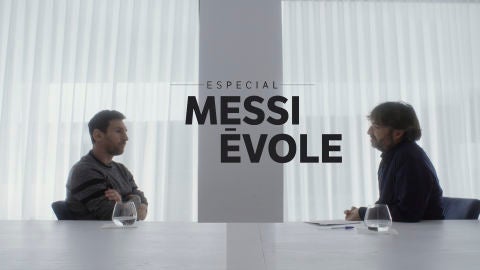 Messi con Évole