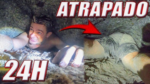 24 horas atrapado en una cueva submarina *Claustrofobia extrema* | Álex Segura