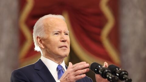(06-01-22) Joe Biden acusa a Trump de haber colocado "un puñal en la garganta de la democracia estadounidense"