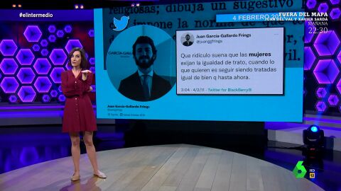 (10-01-22) Cristina Gallego muestra los tuits de García-Gallardo (Vox) que demuestran que es "machista, racista y homófobo nivel experto"