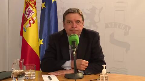 (11-01-22) Luis Planas, sobre la idoneidad de Garzón como ministro : "Ningún comentario al respecto"