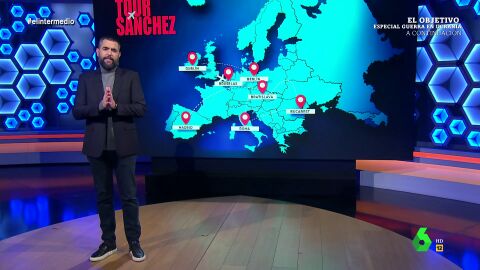 (16-03-22) Dani Mateo repasa el 'Tour de Sánchez' por Europa para modificar el mercado energético: "Va a pillar un montón de puntos Travel"