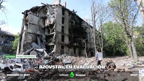 (01-05-22) Civiles liberados del infierno en Ucrania: hasta 100 personas salen de la planta de Azovstal tras semanas encerrados