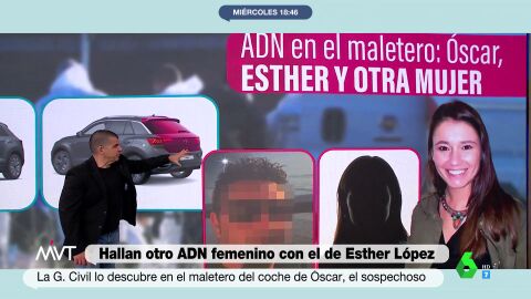 (11-05-22) ¿Qué significa el ADN de otra mujer hallado en el coche de Óscar para el caso Esther López?