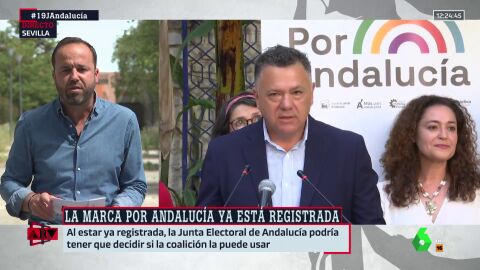 (12-05-22) Nuevo lío en la coalición andaluza de izquierdas: la marca 'Por Andalucía' ya estaba registrada