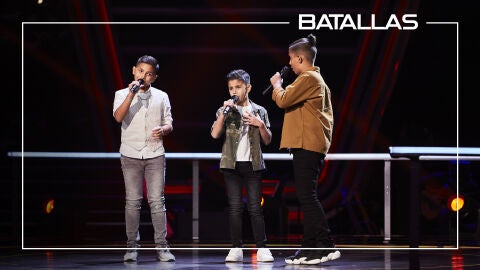 Enrique, David y Cristian cantan 'Angelitos negros'