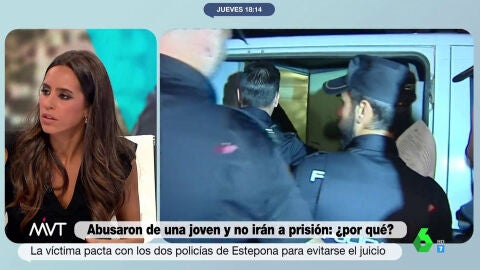 (28-07-22) La reflexión de Marina Valdés sobre el acuerdo entre los policías y la víctima de Estepona: "¿Qué mensaje manda esto a la sociedad?"
