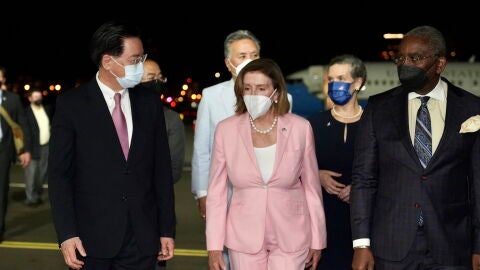 (03-08-22) Nancy Pelosi promete en su visita que "Estados Unidos no abandonará a Taiwán"
