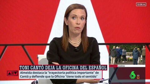 (09-09-22) Ángeles Caballero: "Toni Cantó es un especialista en dejar mal a las personas que han apostado por él"