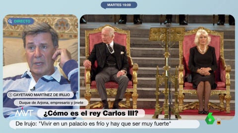 (13-09-22) Cayetano Martínez de Irujo confiesa por qué empatizaba con Lady Di: "Vivir en un palacio es difícil, es frío; hay que ser muy fuerte"