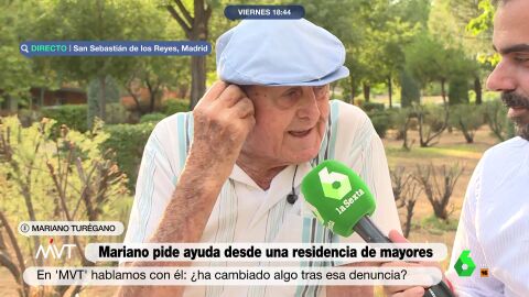 (16-09-22) Mariano Turégano (82 años): "Mi mujer tiene Alzheimer y necesita cuidados en la residencia, pero ha sido un fracaso"